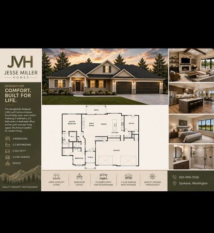 1022 E Wandermere Estates Ln, Spokane, WA 99208