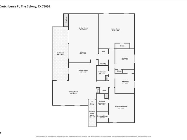 5004 Crutchberry Place, The Colony, TX 75056
