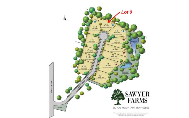1805 Sawyer Farms Lane, Signal Mountain, TN 37377