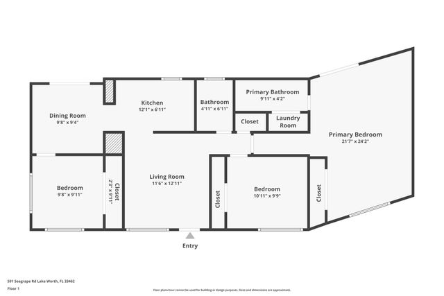 591 Seagrape Road, Lake Worth, FL 33462