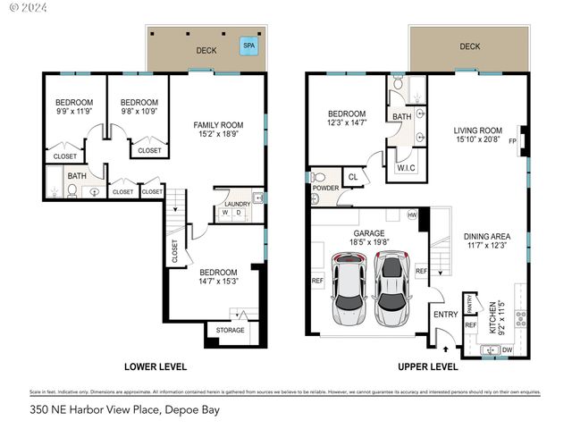 350 Ne HARBOR VIEW Pl, Depoe Bay, OR 97341