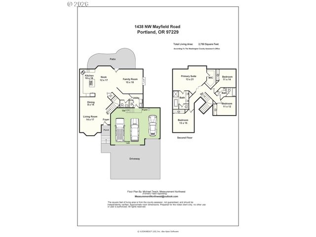 1438 Nw MAYFIELD Rd, Portland, OR 97229