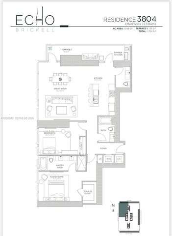 1451 Brickell Ave 3804, Miami, FL 33131