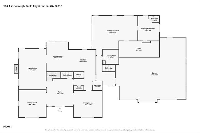 180 Ashborough Park, Fayetteville, GA 30215