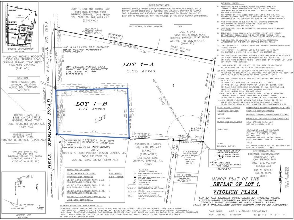 Lot1B Bell Springs RD, Dripping Springs, TX 78620