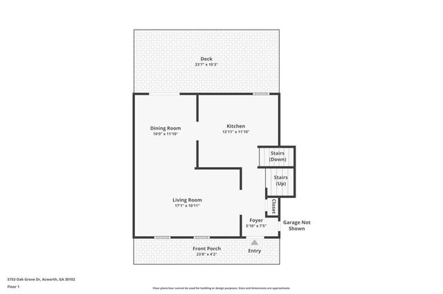 5753 OAK GROVE Drive, Acworth, GA 30102