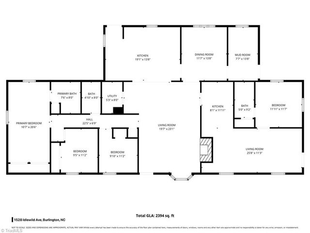 1528 Idlewild Avenue, Burlington, NC 27217