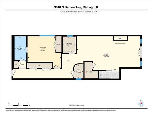 3640 N Damen Avenue 1, Chicago, IL 60618