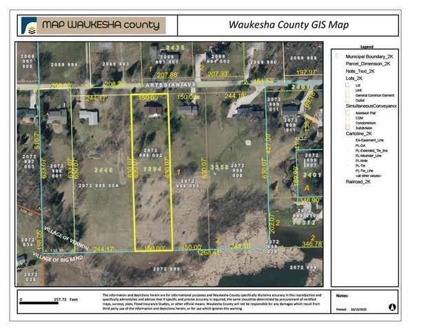 S83W23145 Artesian AVENUE, Big Bend, WI 53103