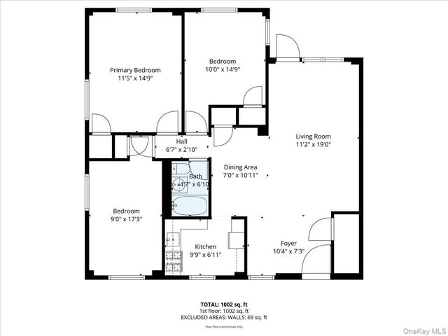 35-31 85th Street 1J, Jackson Heights, NY 11372