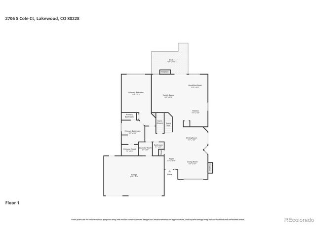 2706 S Cole Ct, Lakewood, CO 80228