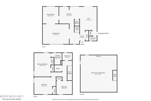 593 Leanora Street, Brick, NJ 08723