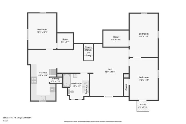 20 Russell Ter 3, Arlington, MA 02474