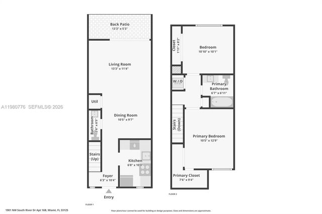 1901 S River Drive 16B, Miami, FL 33125