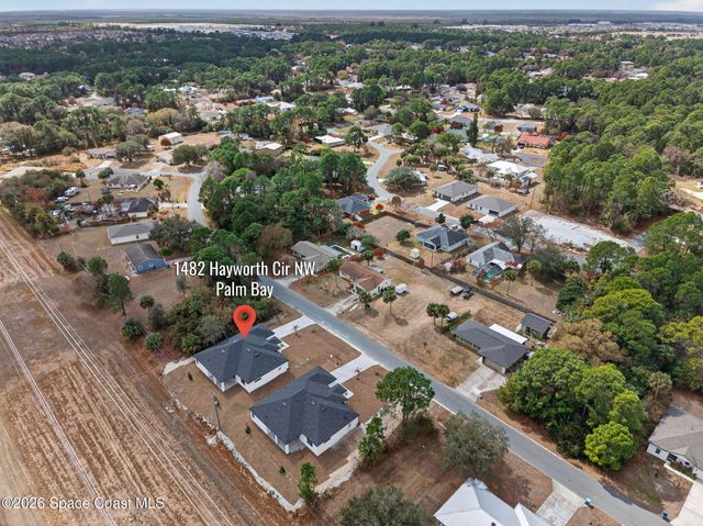 1482 Hayworth Circle NW, Palm Bay, FL 32907