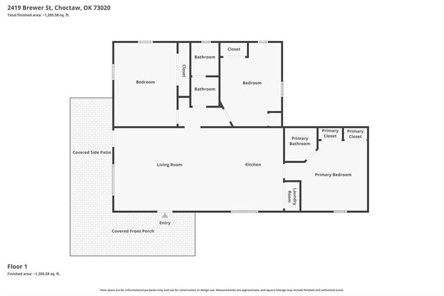 2419 Brewer Street, Choctaw, OK 73020