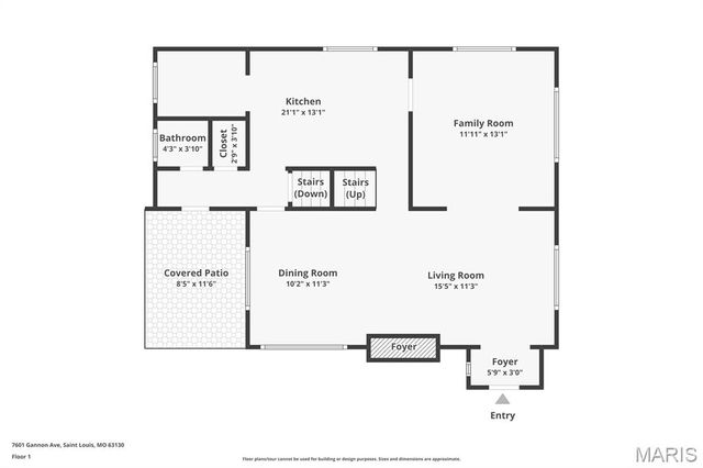 7601 Gannon Avenue, University City, MO 63130