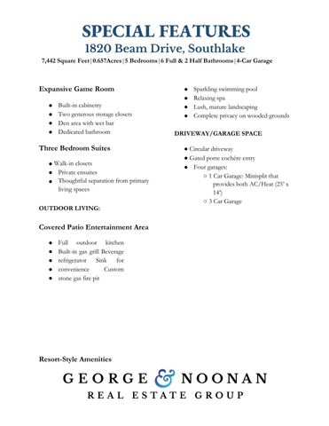 1820 Beam Drive, Southlake, TX 76092