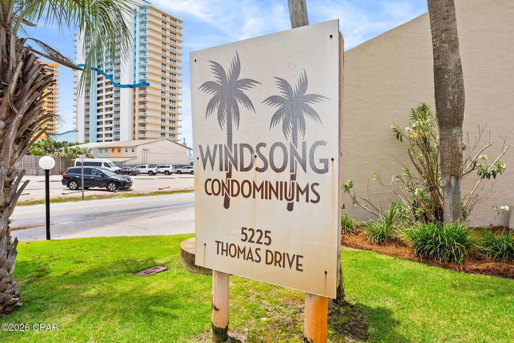 Image 40 of property listing at 5225 Thomas Drive 14, Panama City Beach, FL 32408