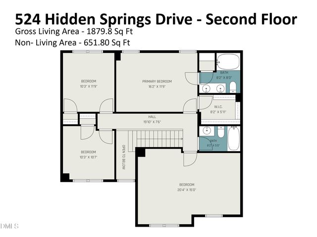 524 Hidden Springs Drive, Durham, NC 27703
