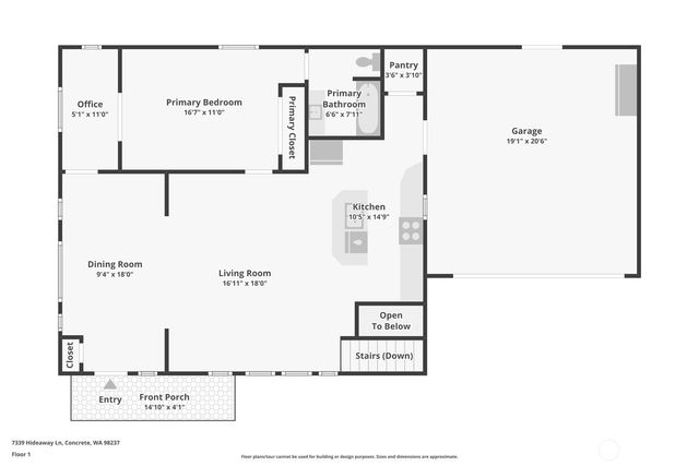 7339 Hideaway Lane, Concrete, WA 98237