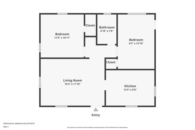 1338 South Drive, Oklahoma City, OK 73119