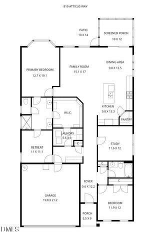 819 Atticus Way, Durham, NC 27703
