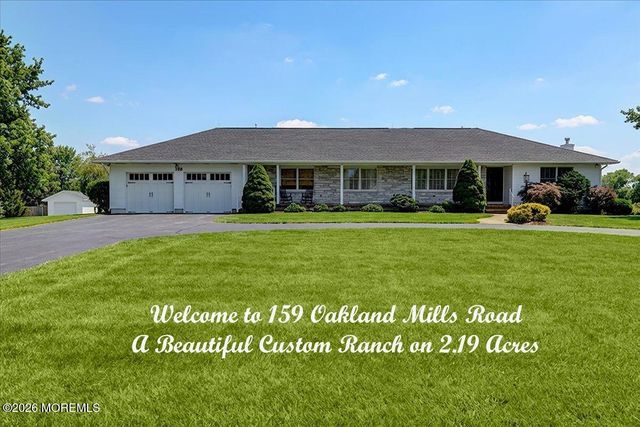 159 Oakland Mills Road, Manalapan, NJ 07726