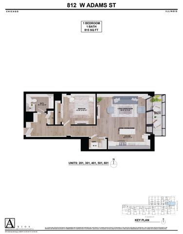 812 W Adams Street 301, Chicago, IL 60607
