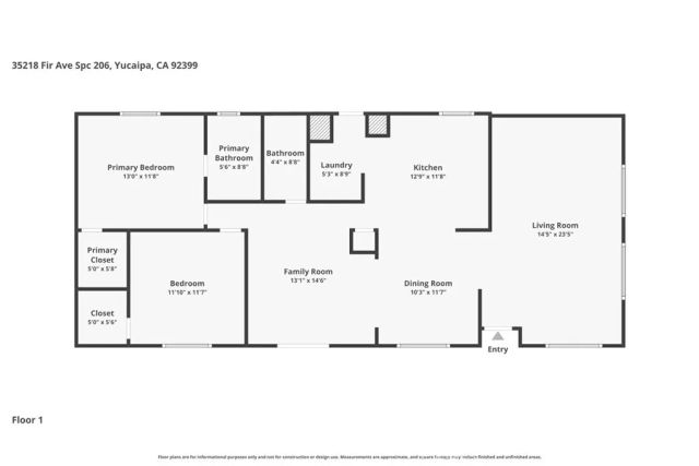 35218 Fir 206, Yucaipa, CA 92399