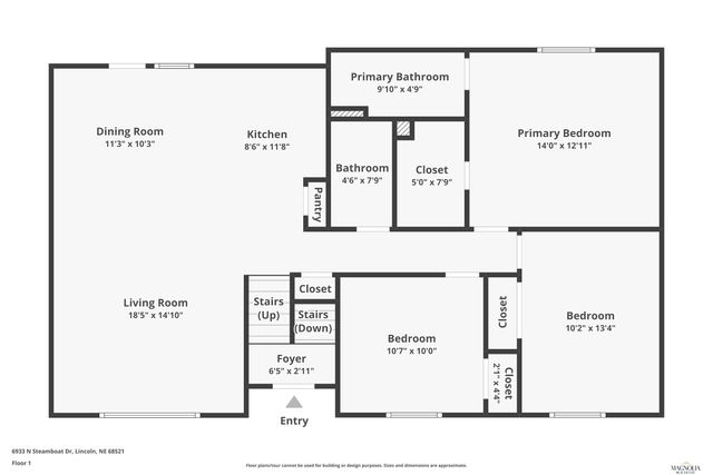 6933 N Steamboat Drive, Lincoln, NE 68521