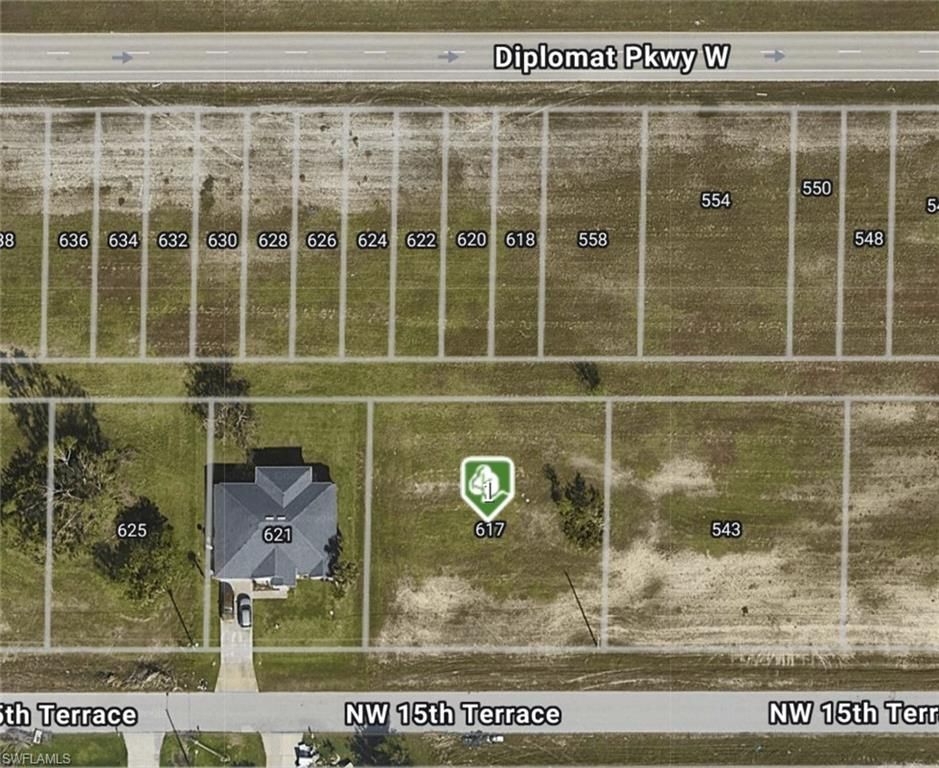 617 NW 15th TER, CAPE CORAL, FL 33993 — exterior