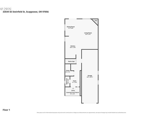 33544 Se STEINFELD St, Scappoose, OR 97056