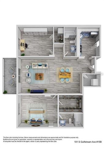 101 S GULFSTREAM AVENUE 15B, Sarasota, FL 34236