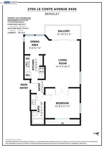 2700 Le Conte Ave 406, Berkeley, CA 94709