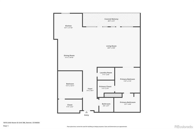 1610 Little Raven Street 306, Denver, CO 80202