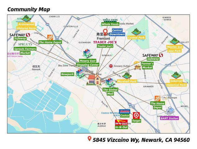 5845 Vizcaino Way, Newark, CA 94560