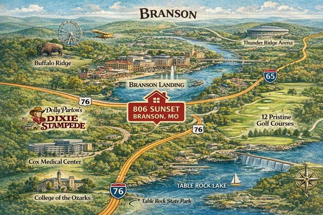 806 Sunset Road, Branson, MO 65616