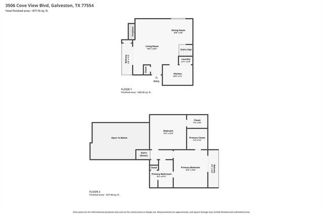 3506 Cove View Boulevard 102, Galveston, TX 77554