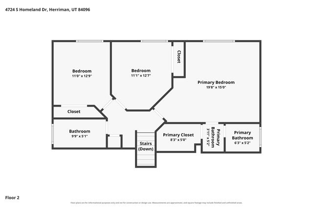 4724 W HOMELAND DR, Herriman, UT 84096