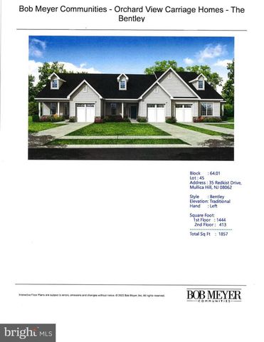 35 REDKIST DR, Mullica Hill, NJ 08062