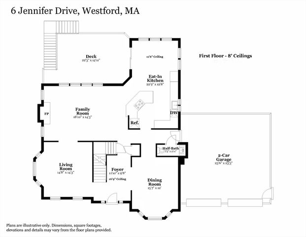 6 Jennifer Drive, Westford, MA 01886