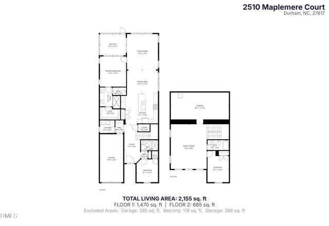 2510 Maplemere Court, Durham, NC 27703