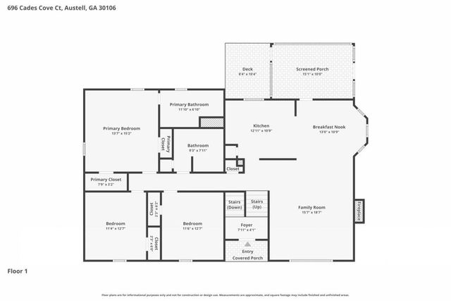 696 Cades Cove Court, Austell, GA 30106