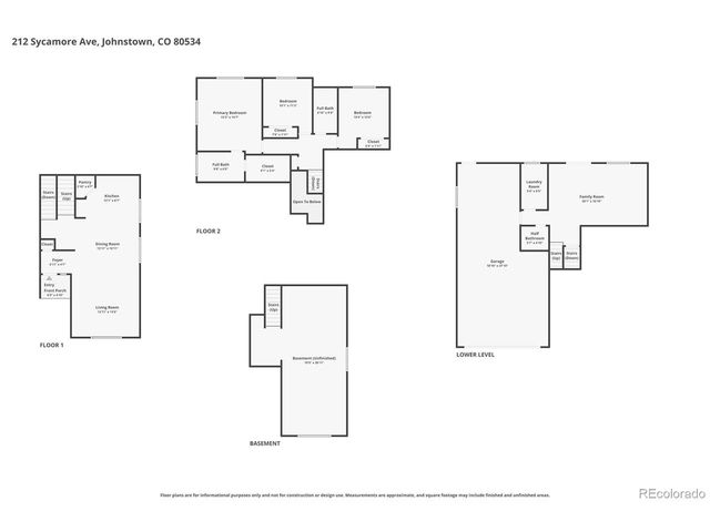 212 Sycamore Ave, Johnstown, CO 80534