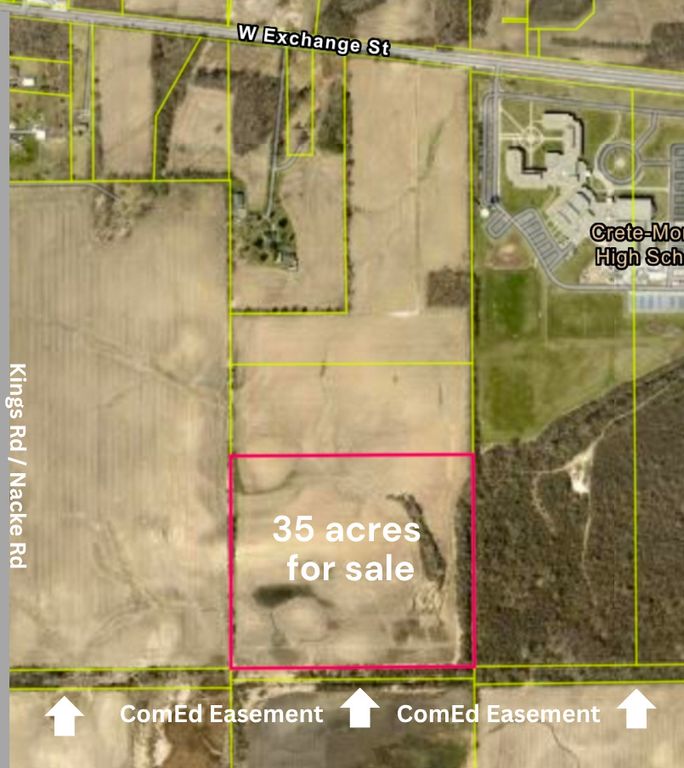 Image 2 of property listing at 0 Nacke Road, Crete, IL 60417
