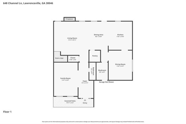 648 Channel Lane, Lawrenceville, GA 30046