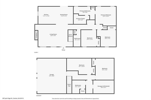 857 Jack Page Drive, Canton, GA 30115