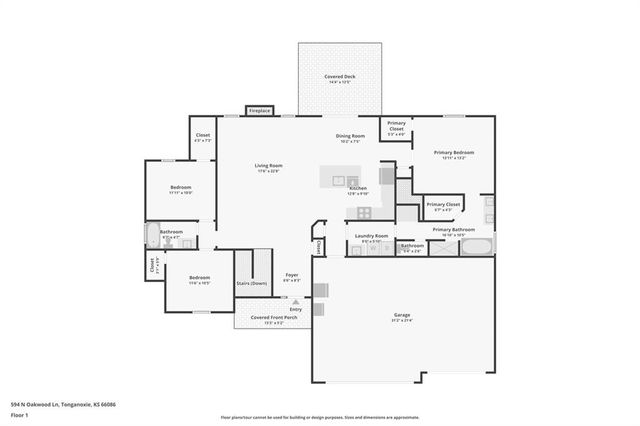 594 N Oakwood Lane, Tonganoxie, KS 66086