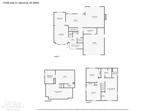 17456 Judy Court, Macomb Twp, MI 48044